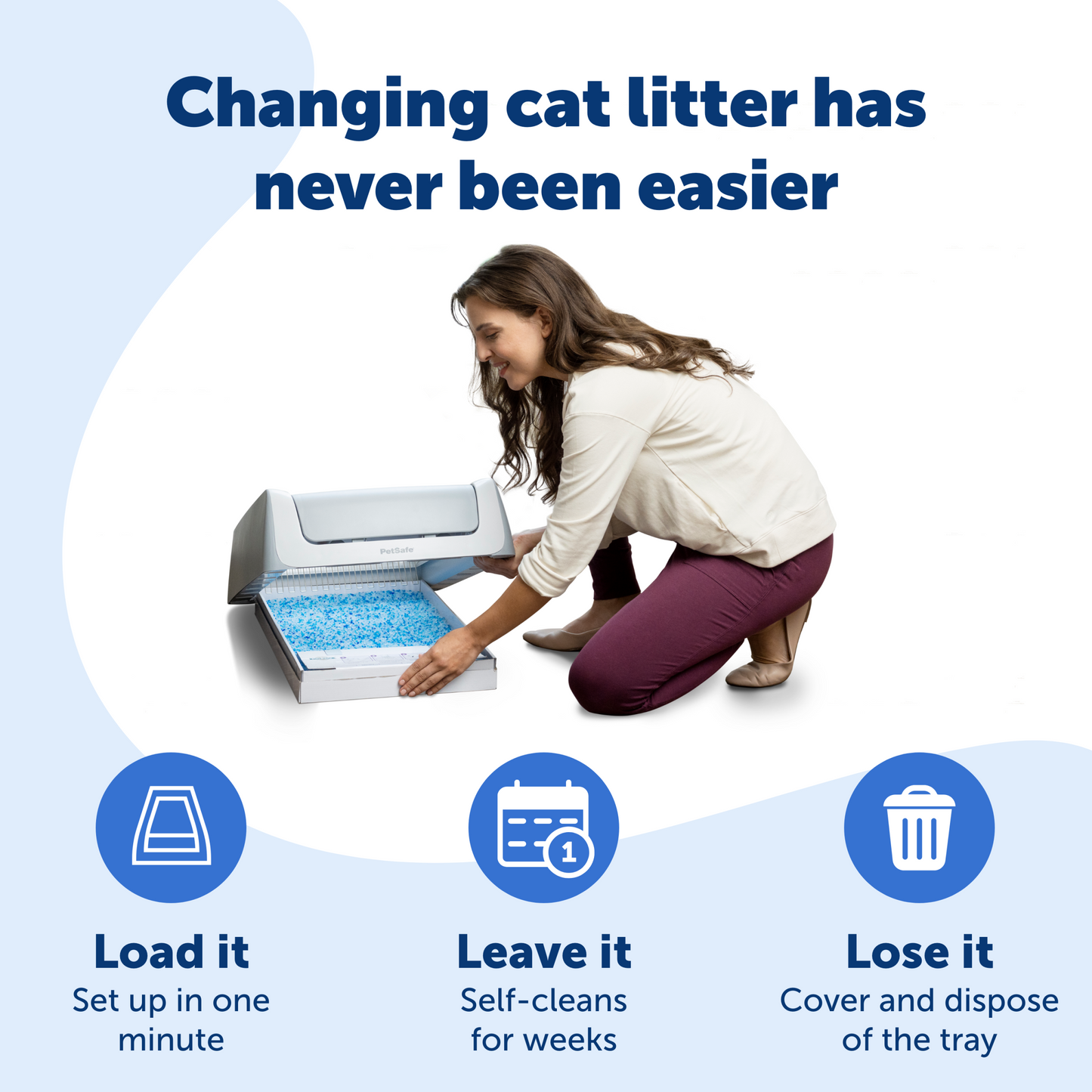 Disposable Litter Tray - ScoopFree® Fragrance-Free Crystal Tray