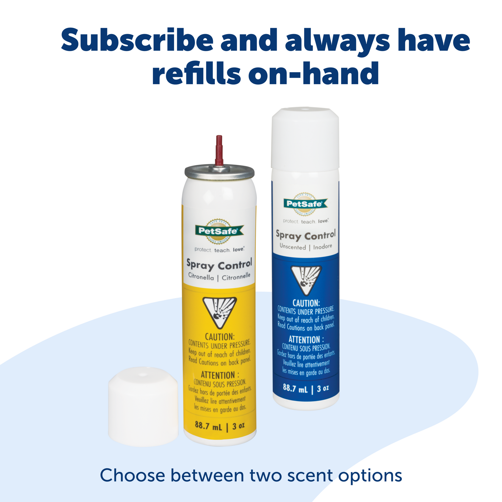 Unscented Spray Refill Can