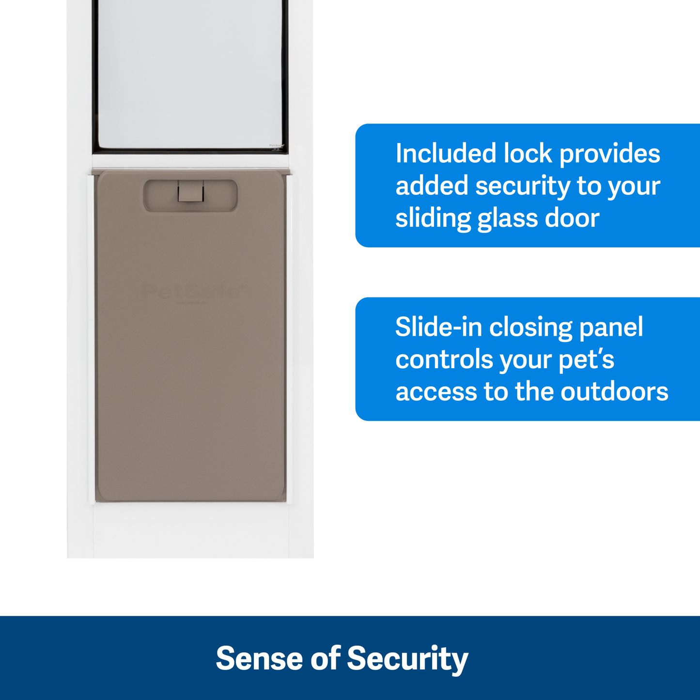 Sliding Glass Pet Door, 2 Piece