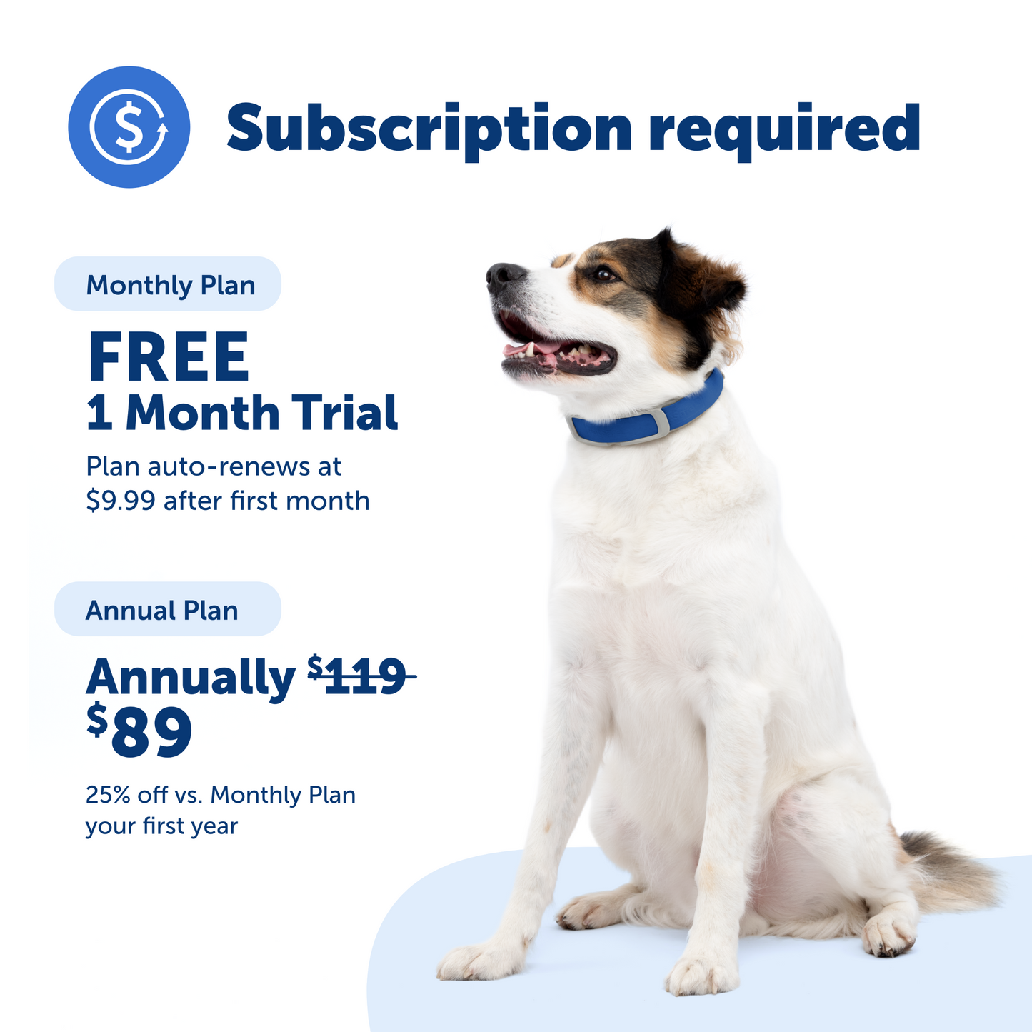 Guardian® GPS + Tracking Dog Fence Collar