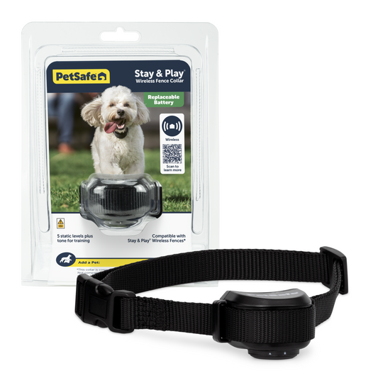 Stay & Play® Wireless Fence Replaceable Battery Receiver Collar