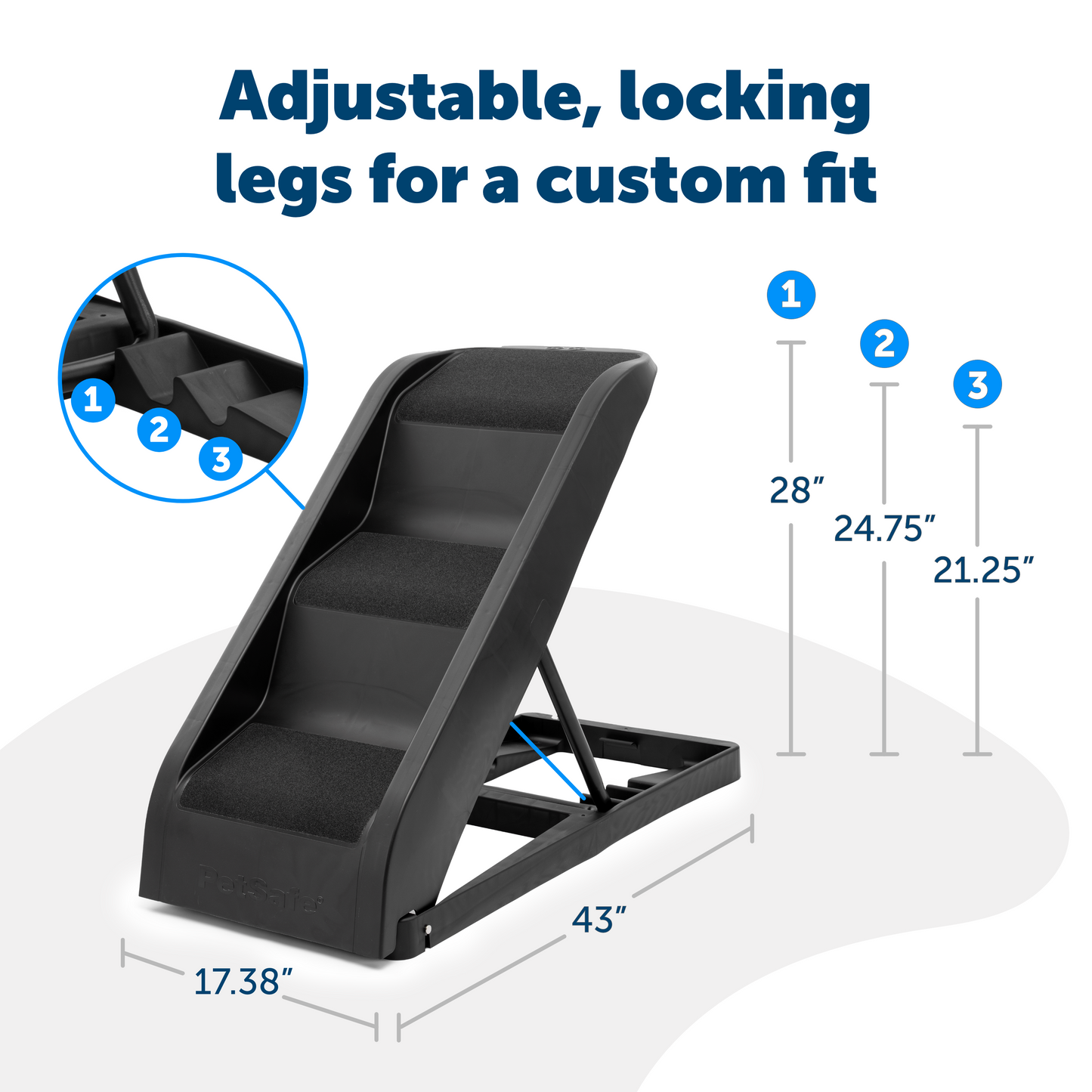 Happy Ride® Side Door Pet Steps