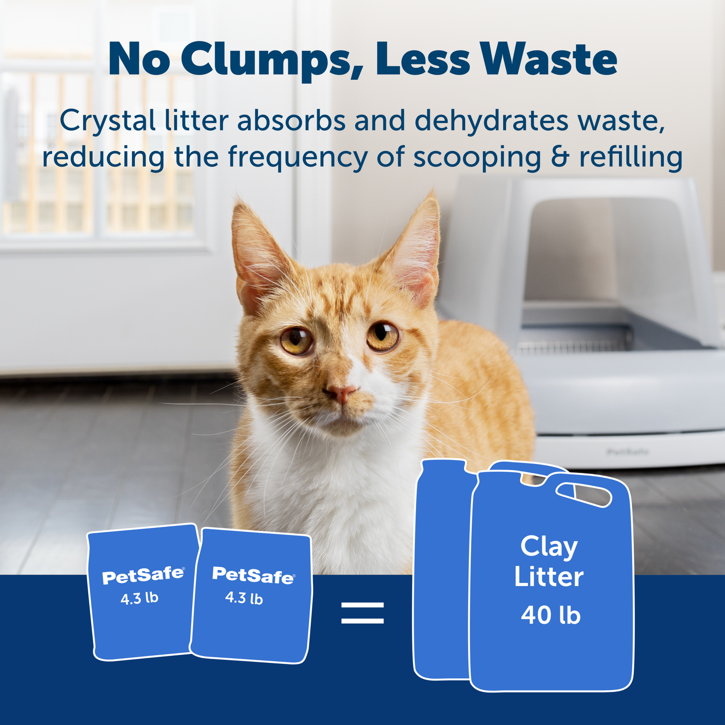 ScoopFree® Premium Crystal Litter, Blue, 2-Pack