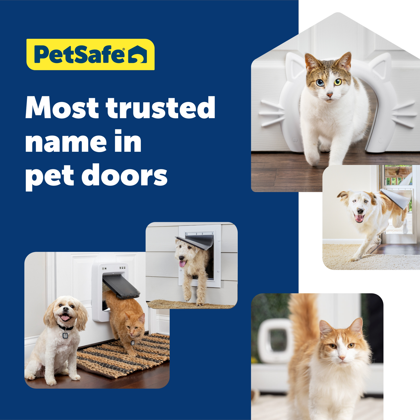 Sliding Glass Pet Door, 1 Piece - 81 in