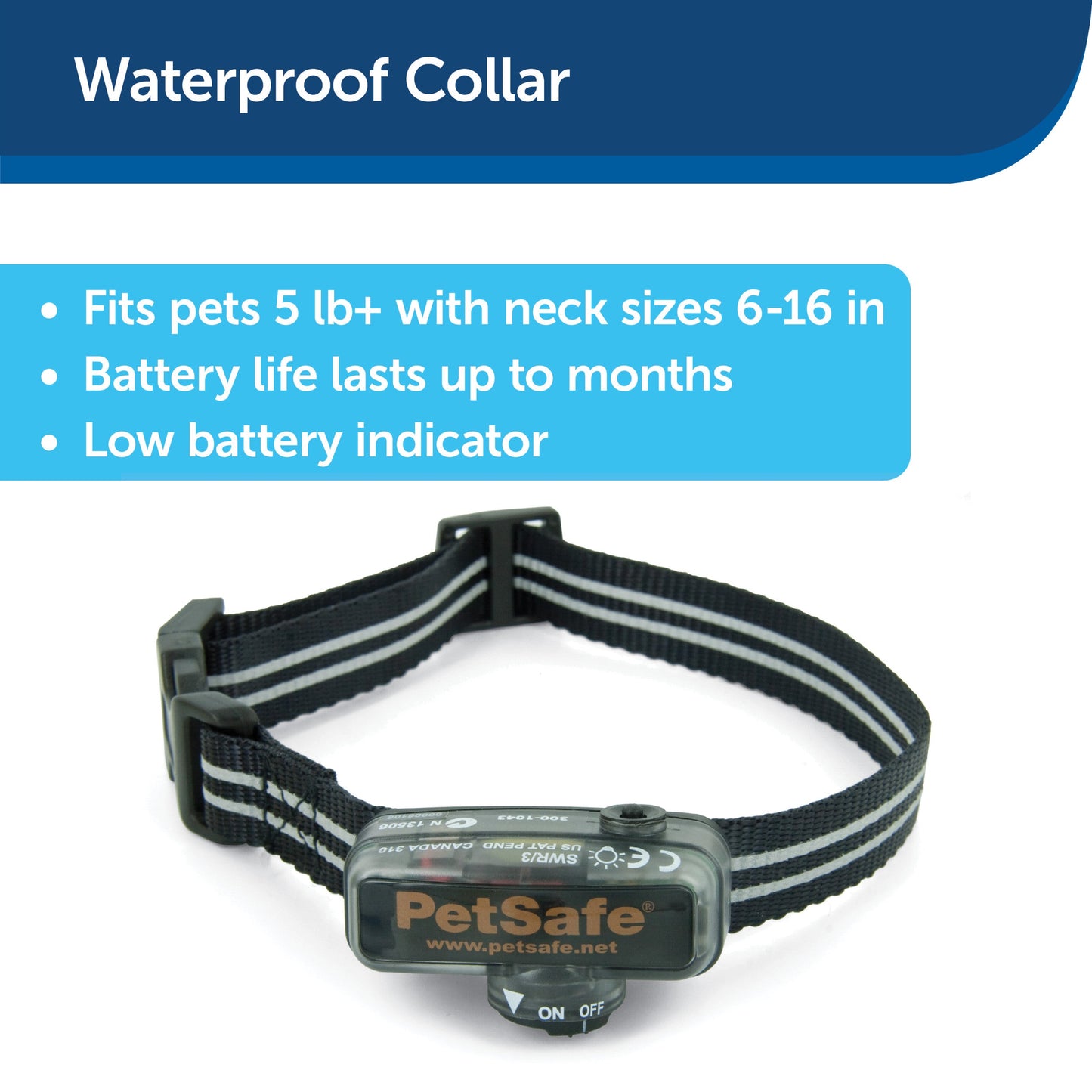 Deluxe Little Dog In-Ground Fence™ Receiver Collar