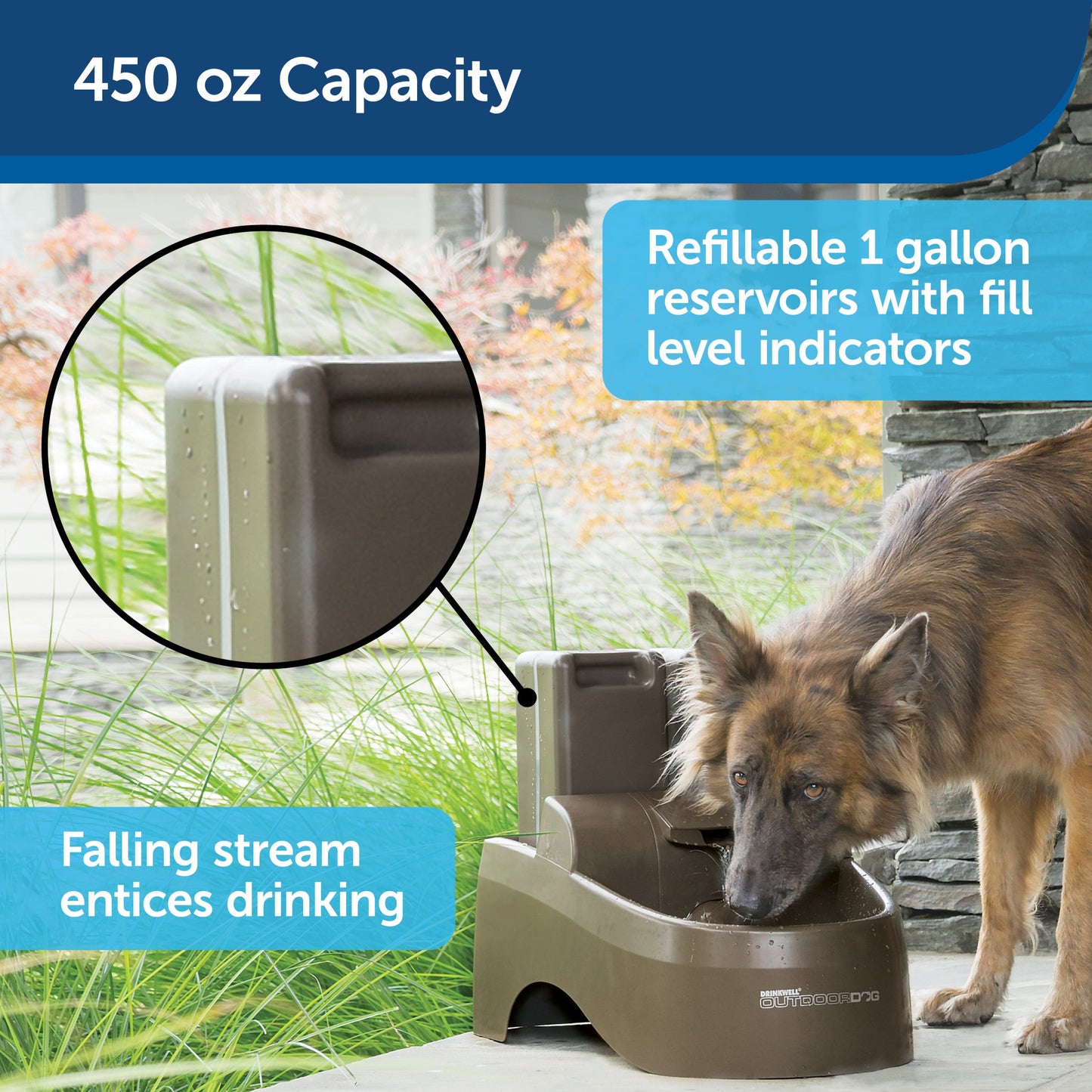 Drinkwell® Outdoor Dog Fountain
