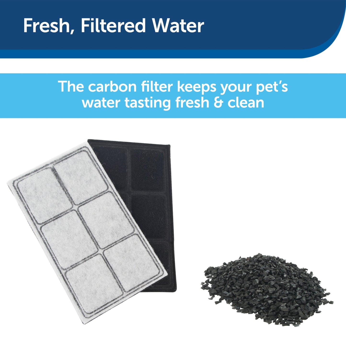 Drinkwell® Fountain Premium Activated Carbon Filters (12-Pack)