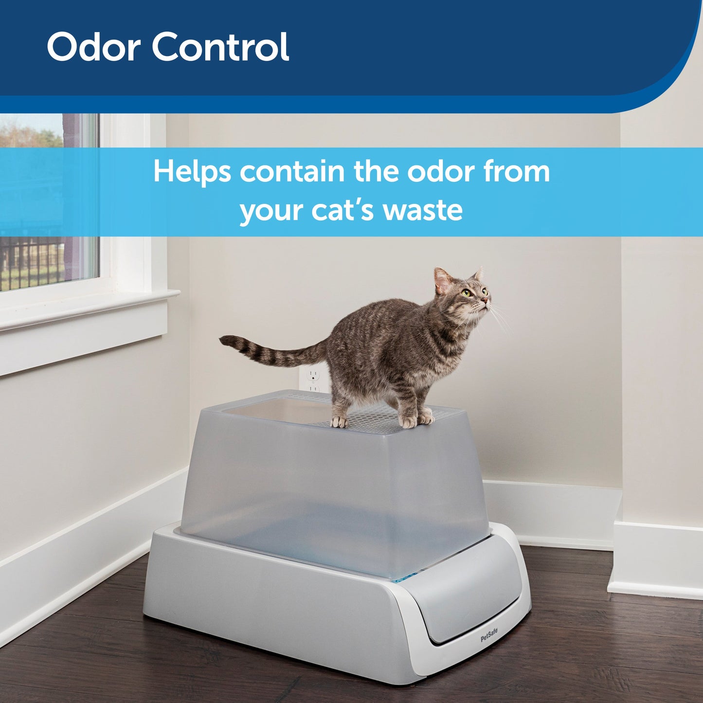 ScoopFree® Litter Box Privacy Cover, Top Entry