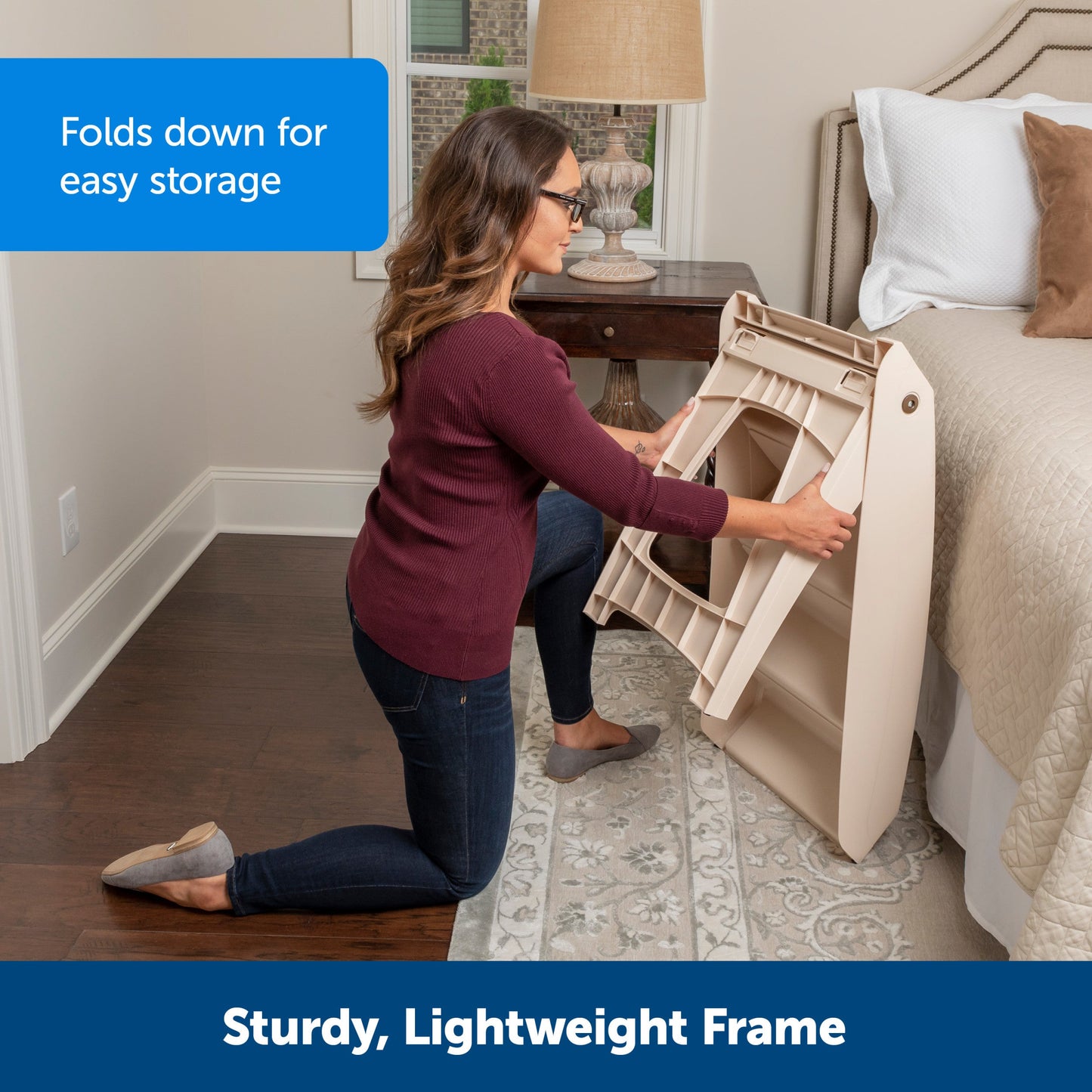 CozyUp™ Folding Pet Steps