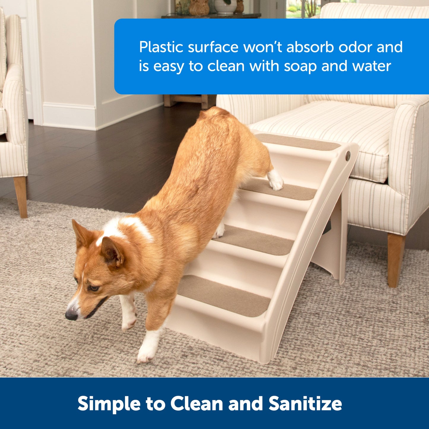CozyUp™ Folding Pet Steps