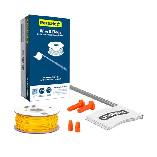 Package of all the components that come with the wire and flags expansion kit