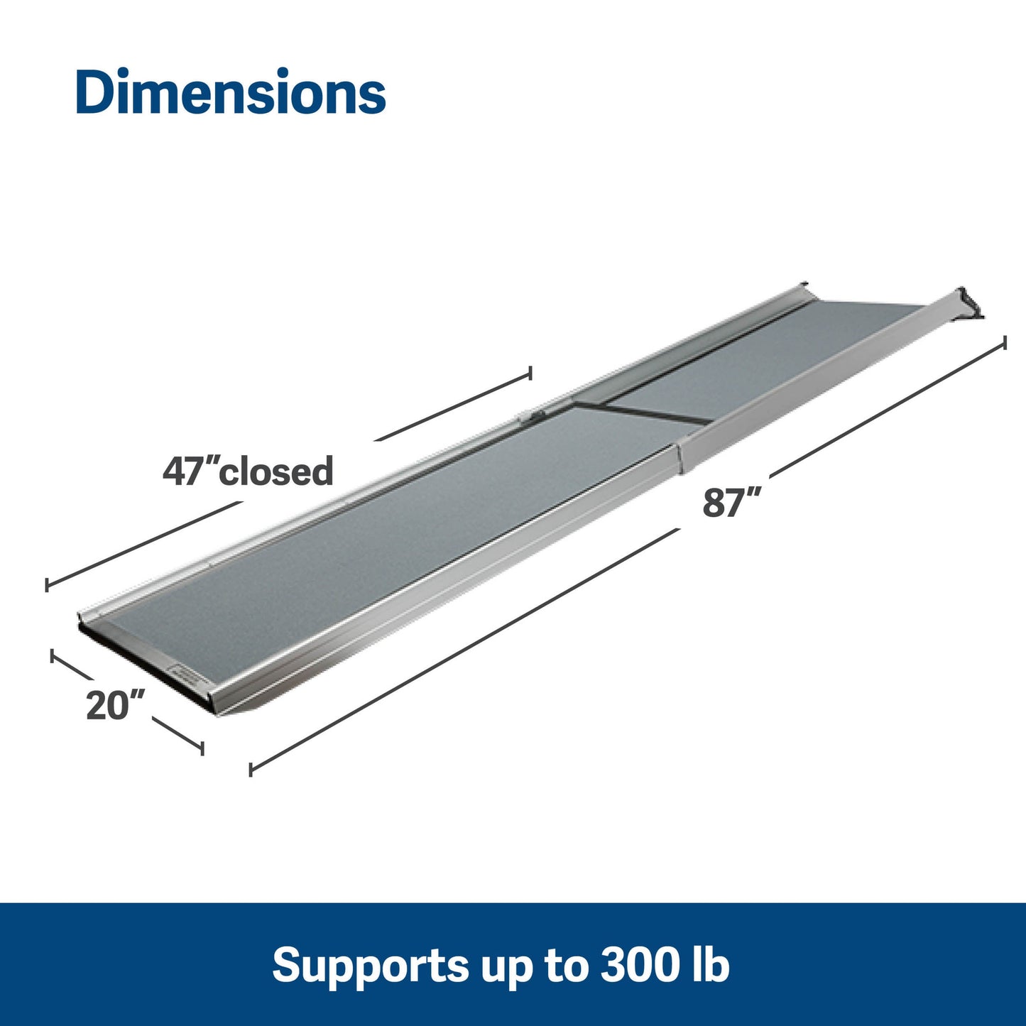 Happy Ride® Extra Long Telescoping Dog Ramp