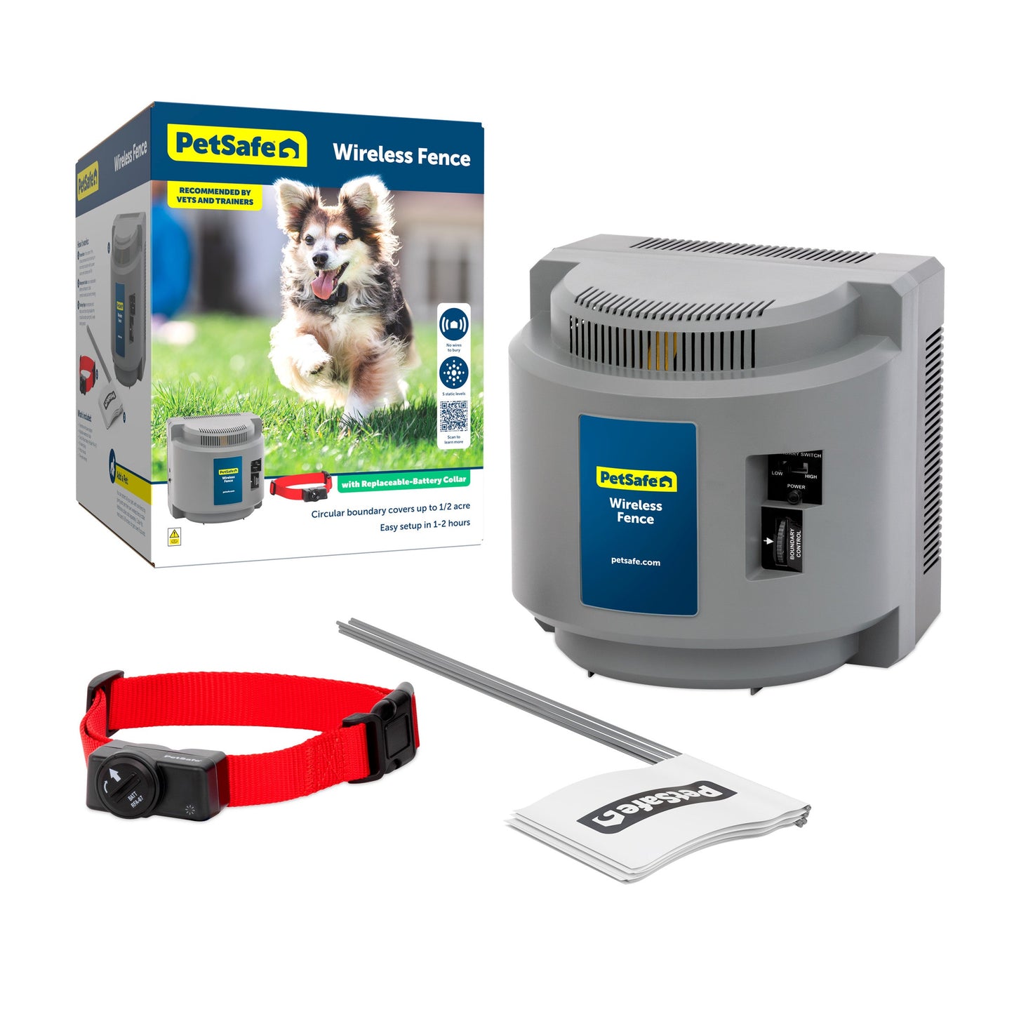 Product packaging and items included