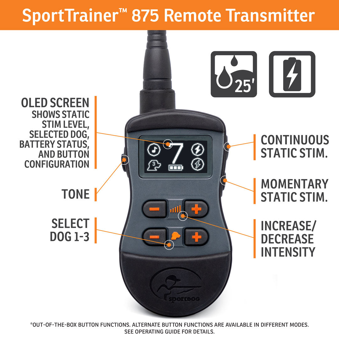 SportTrainer® 875 - Black