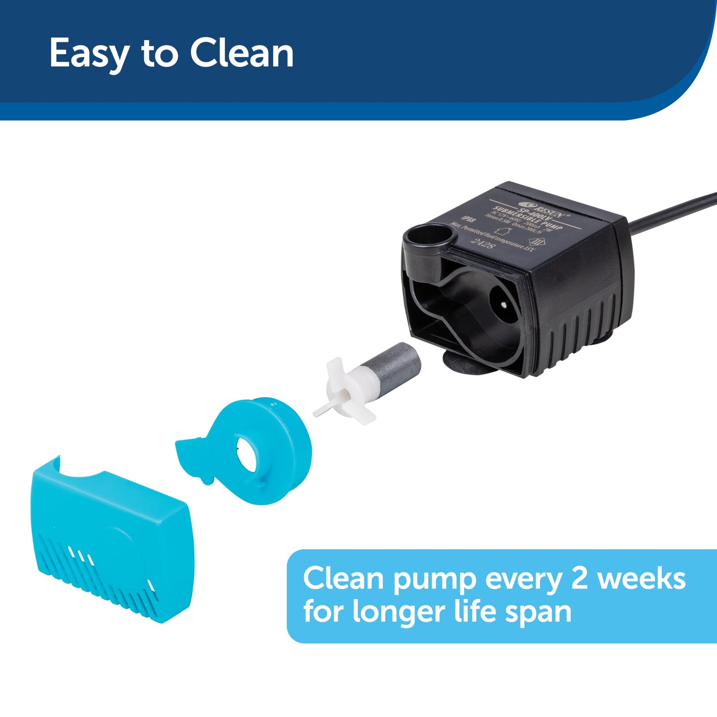 Drinkwell® Replacement Pump for Gallon and Butterfly Pet Fountains