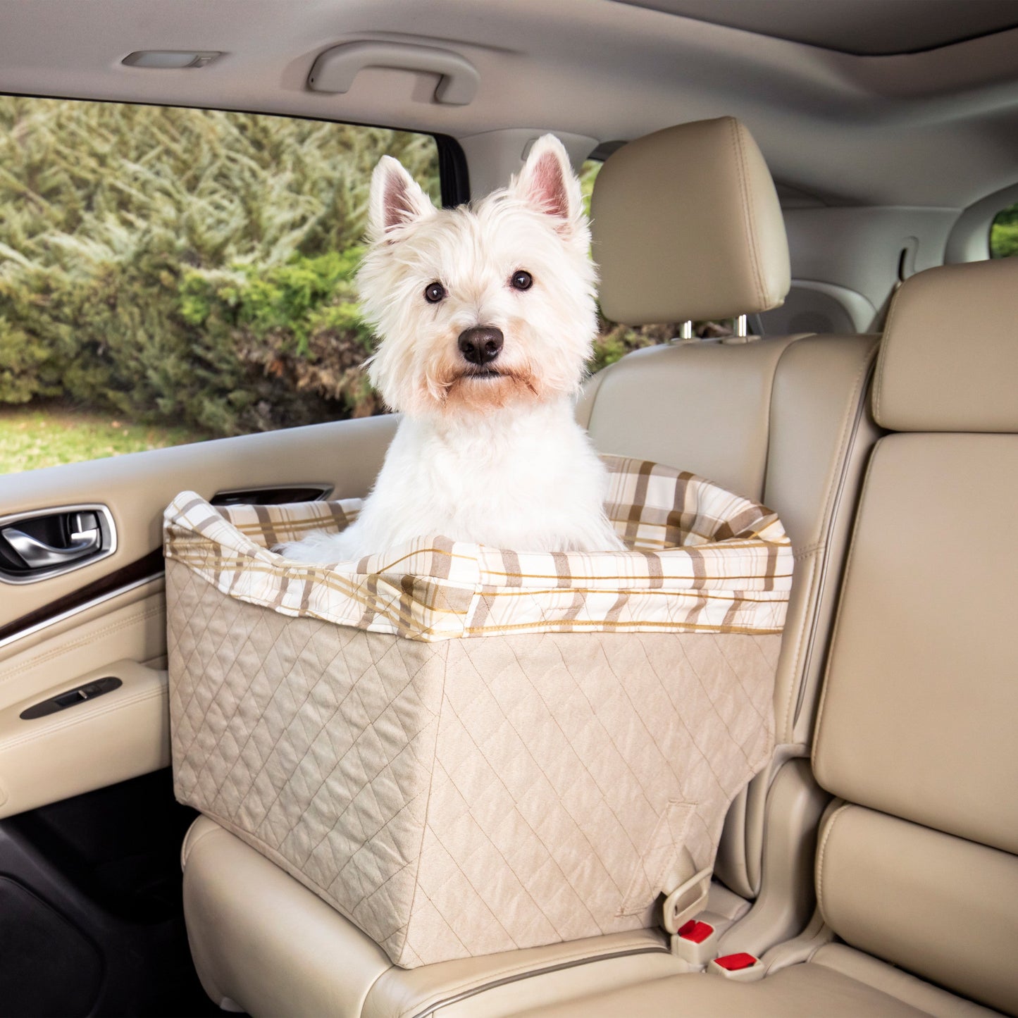 Happy Ride® Quilted Dog Safety Seat