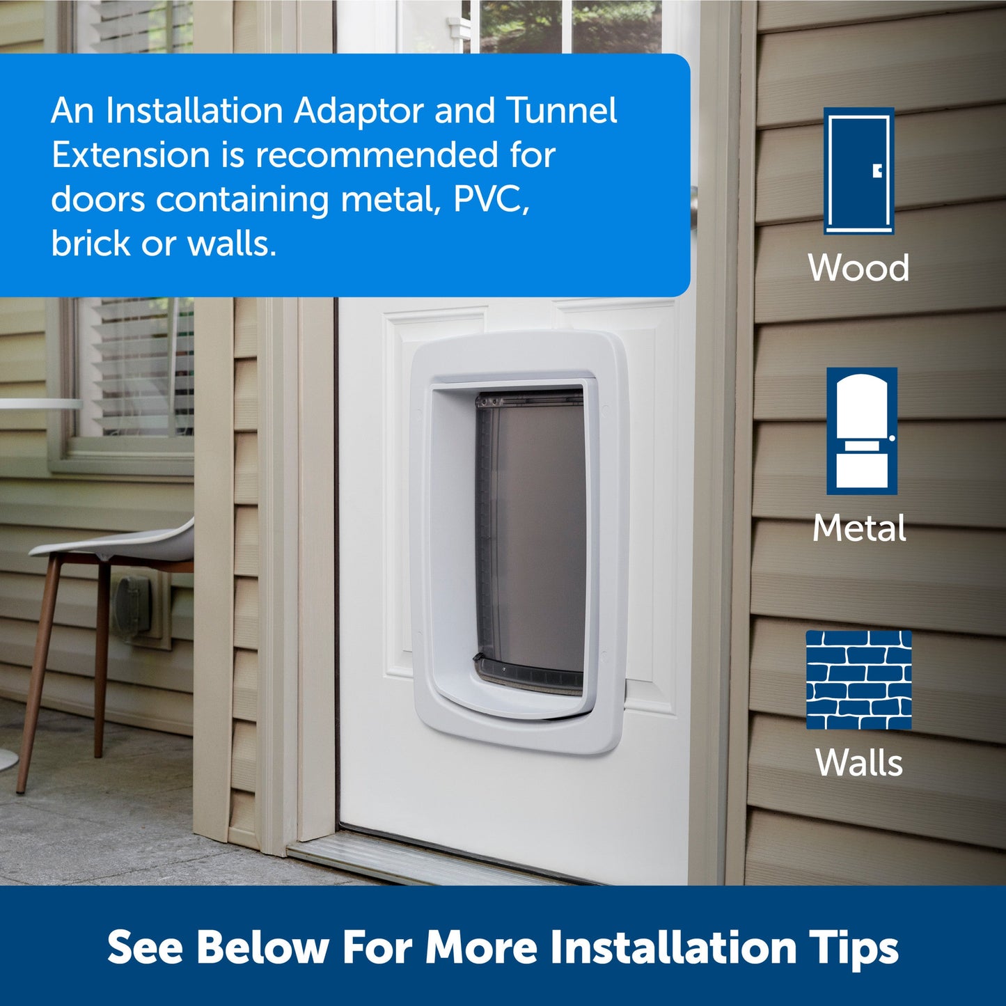 SmartDoor™ Connected Pet Door Tunnel Extension