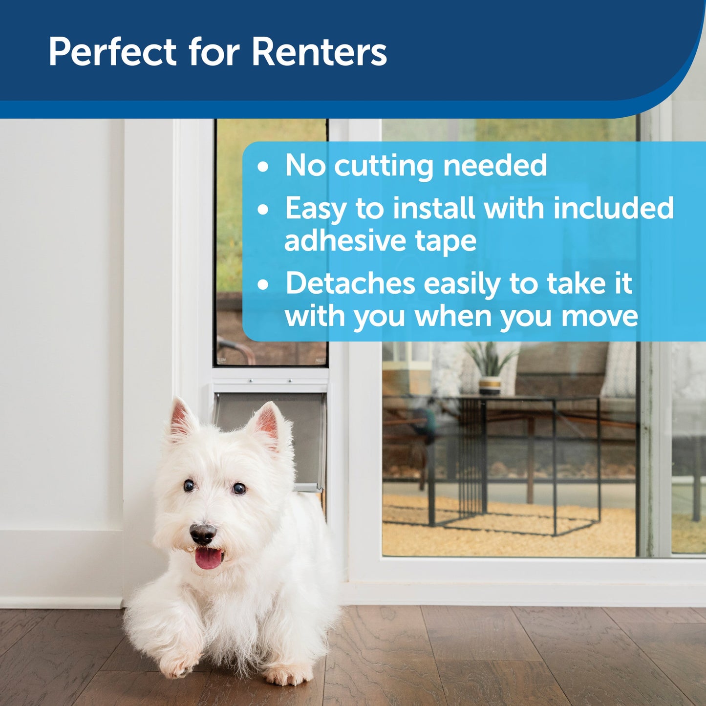 Extreme Weather Sliding Glass Pet Door™