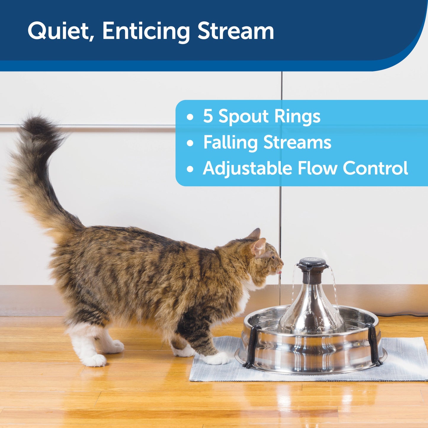 Drinkwell® Stainless Multi-Pet Fountain