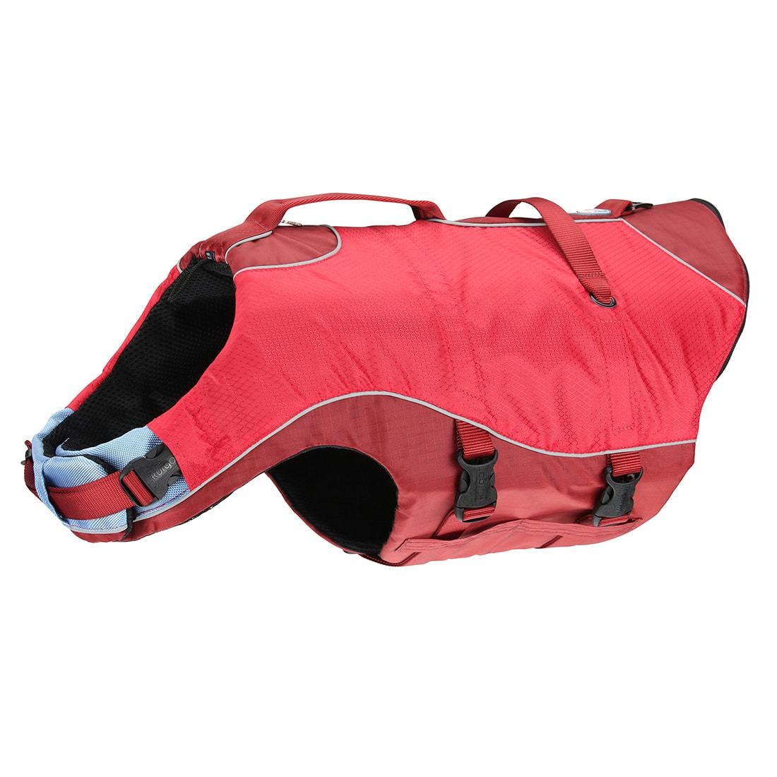 Kurgo Surf n' Turf Life Jacket in Red.