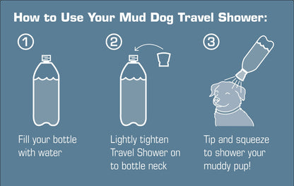 Mud Dog Travel Shower