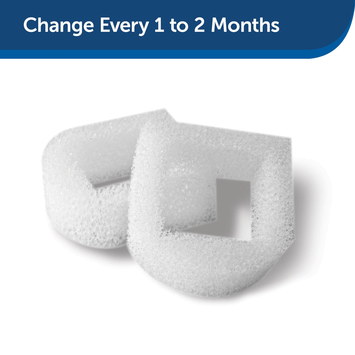 Change every 1 to 2 months