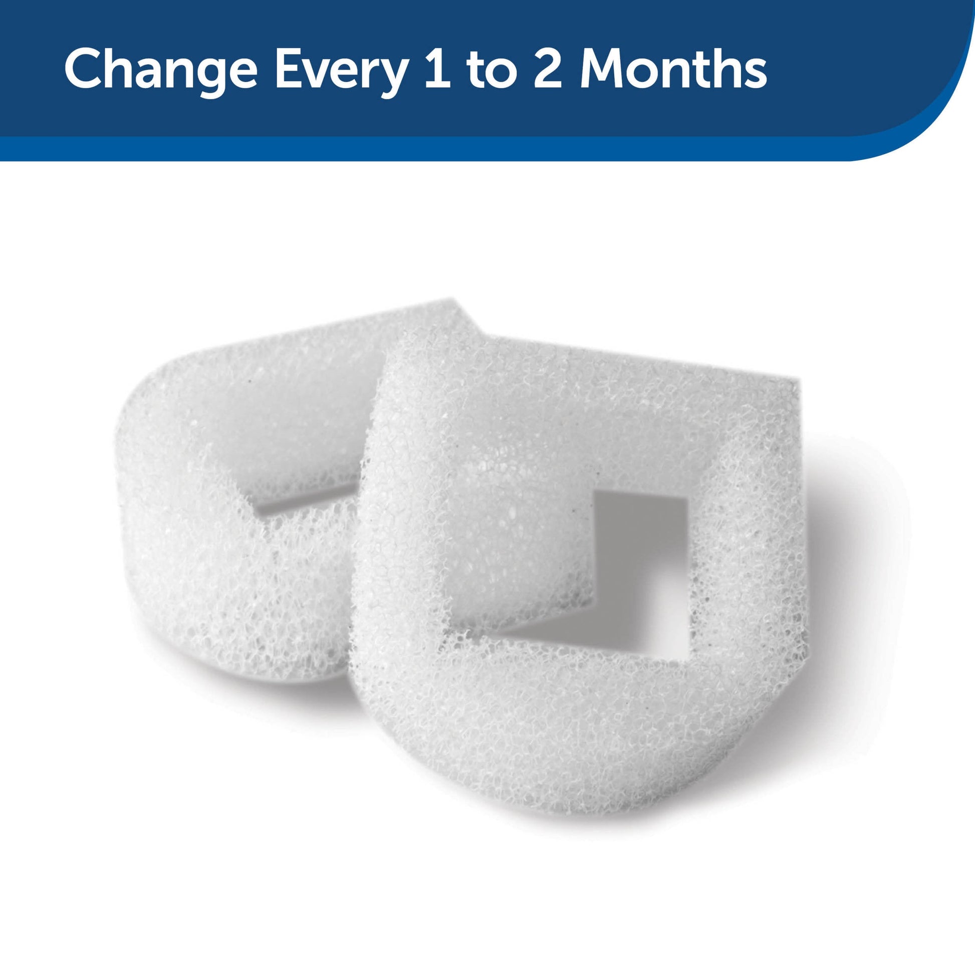 Change every 1 to 2 months