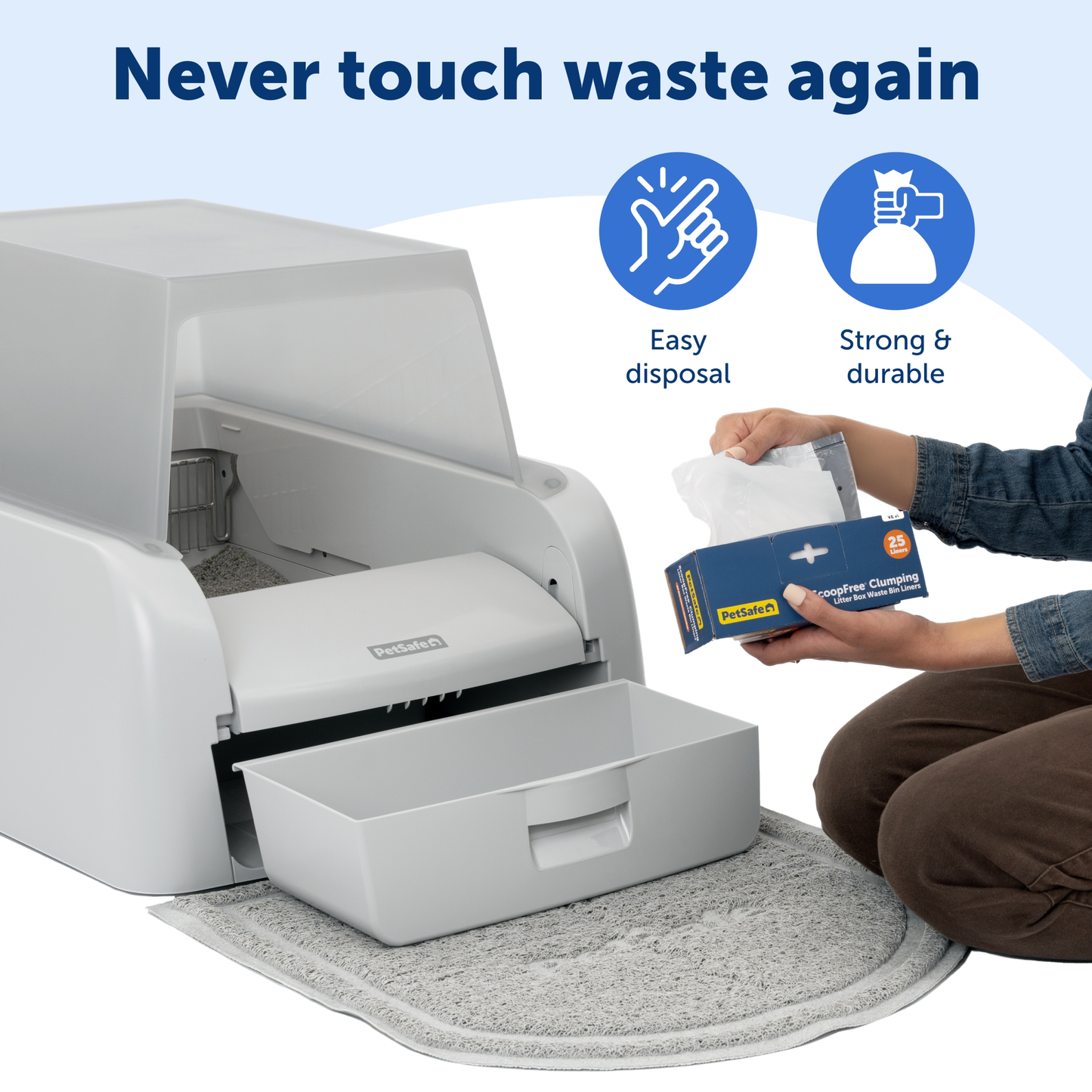 Litter Box Liners - ScoopFree® Clumping Waste Bin Liners