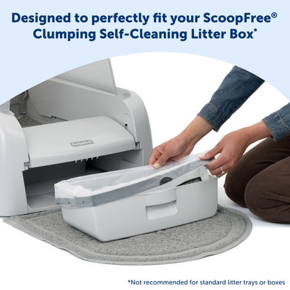 Litter Box Liners - ScoopFree® Clumping Waste Bin Liners