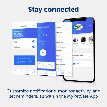Smart Self-Cleaning Litter Box - ScoopFree® Crystal Smart
