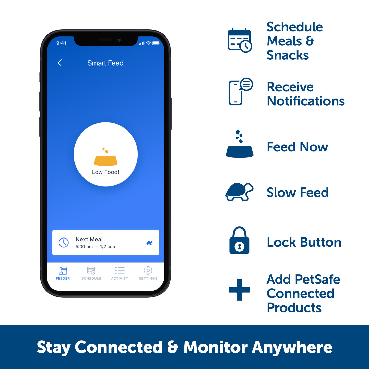 Smart Feed Automatic Dog and Cat Feeder, 2nd Generation