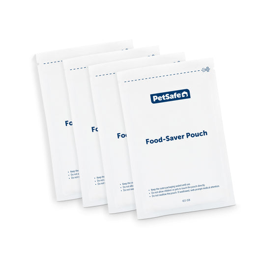 Food-Saver Pouches for FlexFeed Automatic Pet Feeder, 4pk