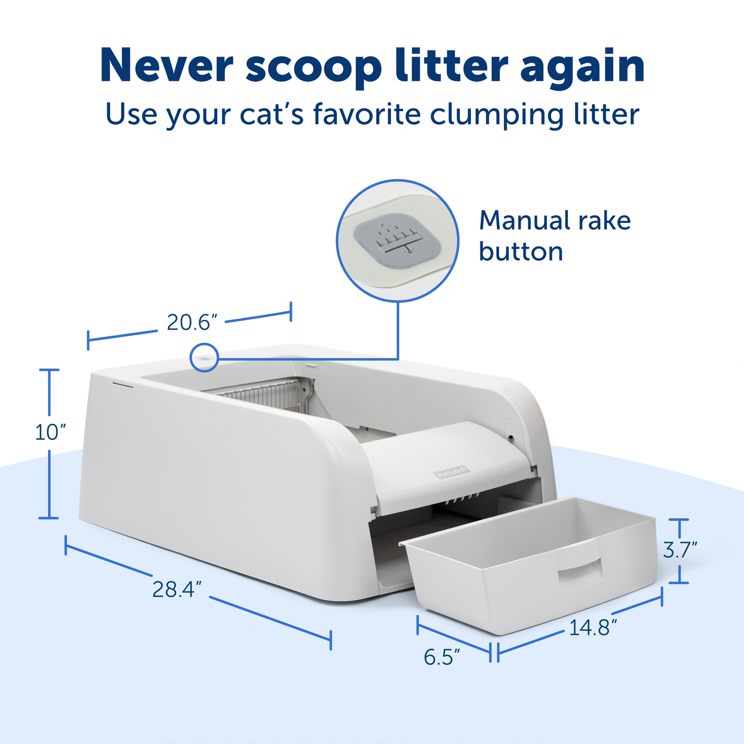 Automatic Litter Box Clumping Litter - ScoopFree® Clumping Self-Cleaning