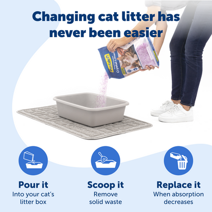 Crystal Cat Litter - ScoopFree® Premium Lavender 3-Pack