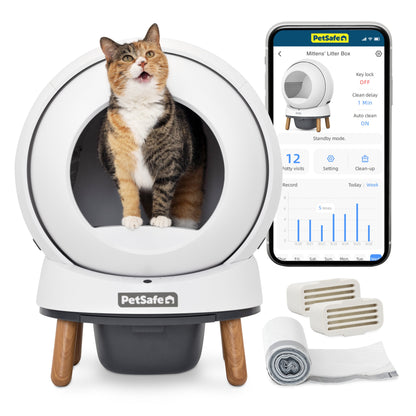 Smart Cat Litter Box - ScoopFree® SmartSpin™ Self-Cleaning