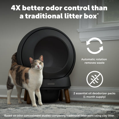 Smart Cat Litter Box Bundle - ScoopFree® SmartSpin™