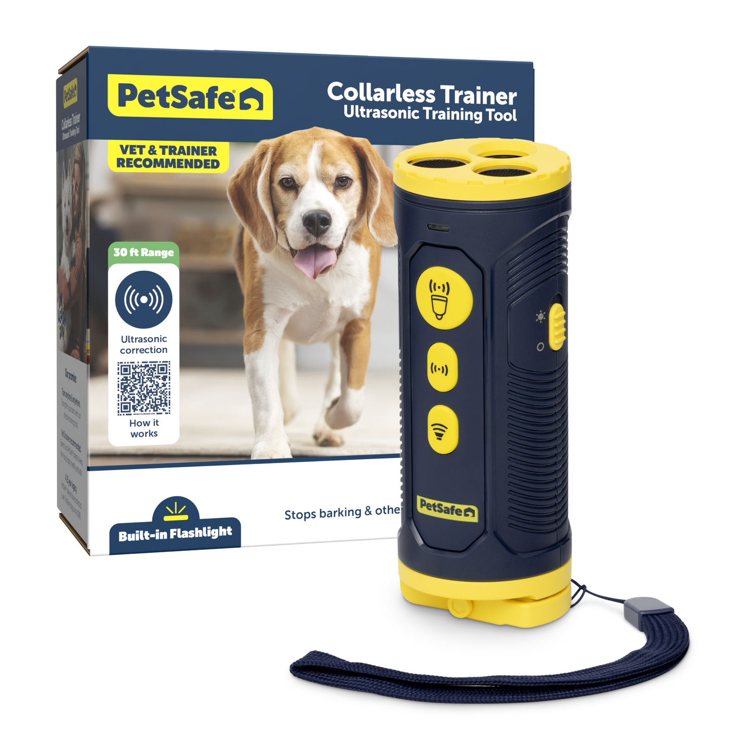Petsafe collarless trainer ultrasonic training tool with packaging