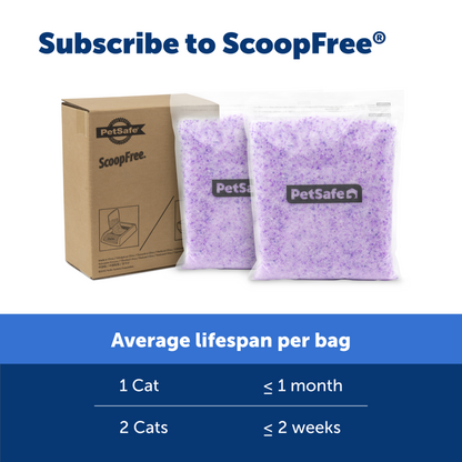 ScoopFree® Crystal Litter, Lavender, 2-Pack
