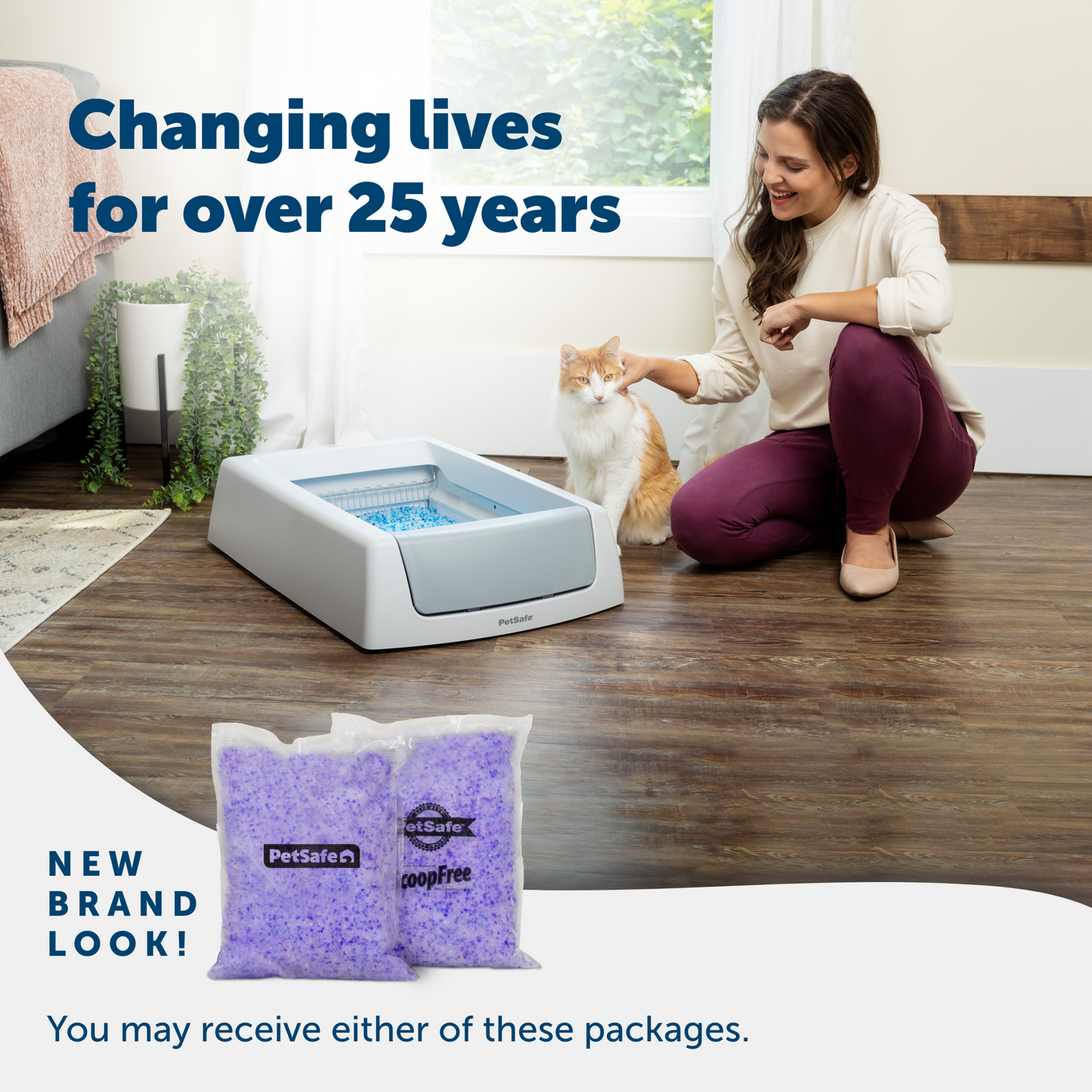 ScoopFree® Crystal Litter, Lavender, 2-Pack