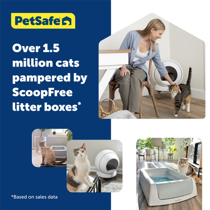 Smart Cat Litter Box - ScoopFree® SmartSpin™ Self-Cleaning