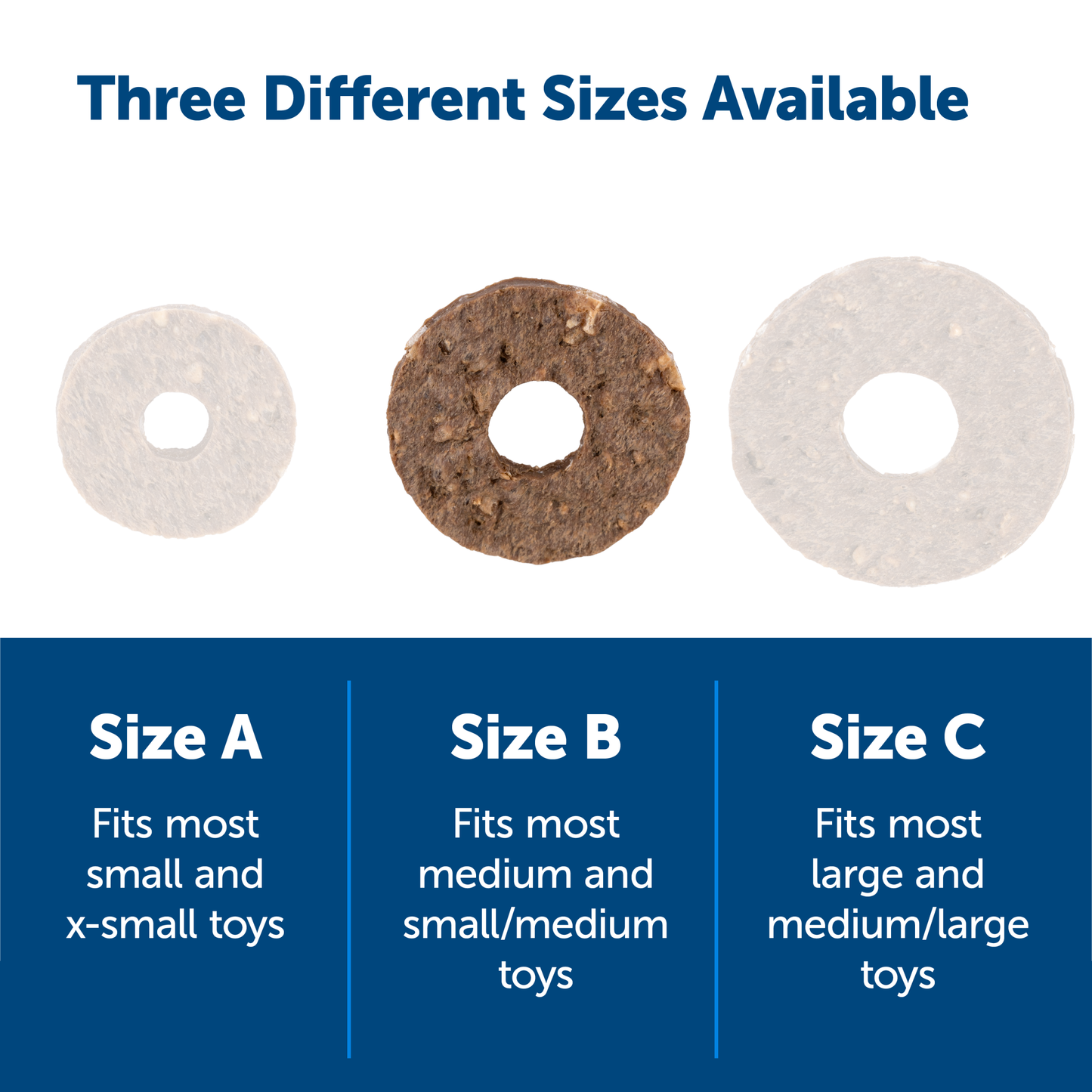 Busy Buddy® Dog Treat Ring Variety Pack, 60 Count, Medium