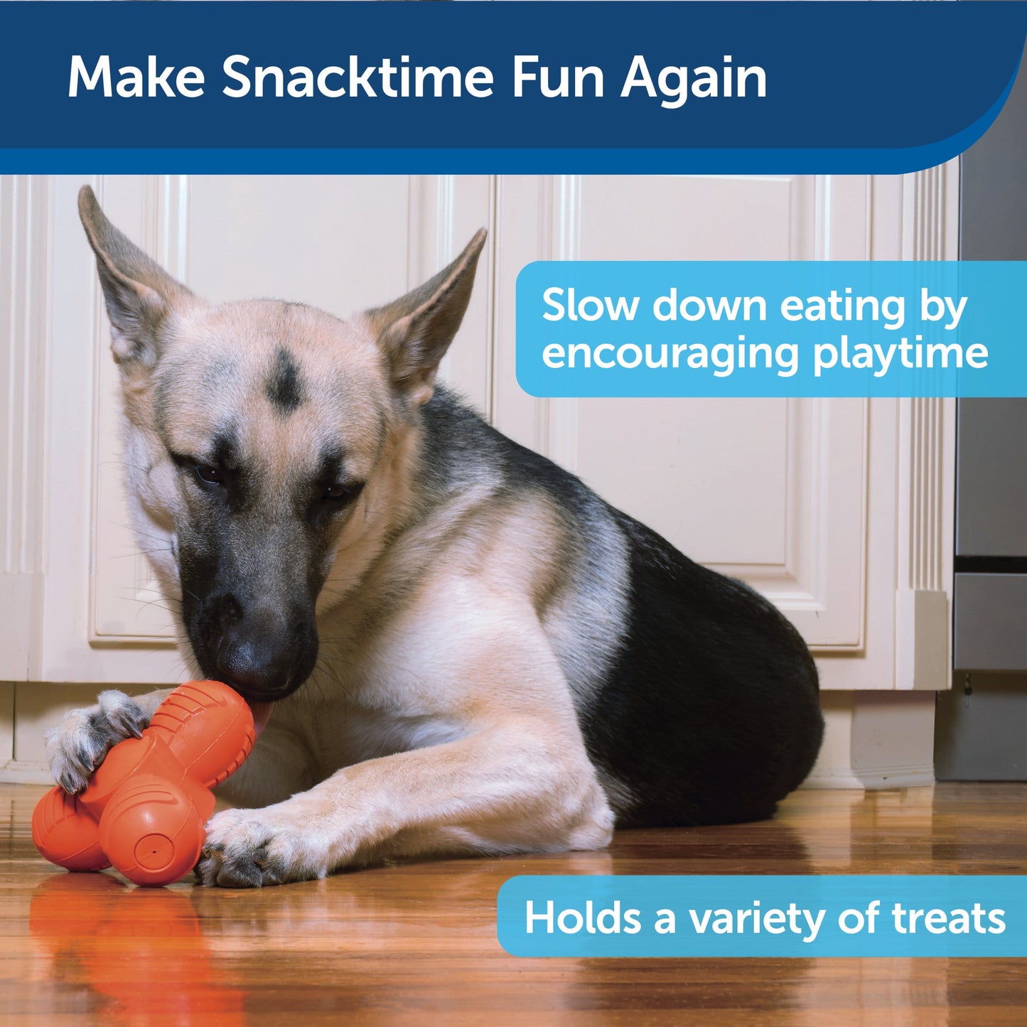 Busy Buddy® Squeak ‘n Treat Troog