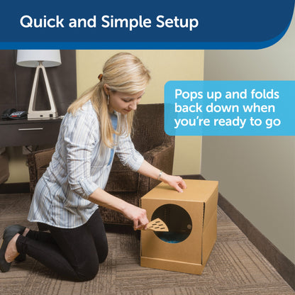 Disposable Litter Box with Litter