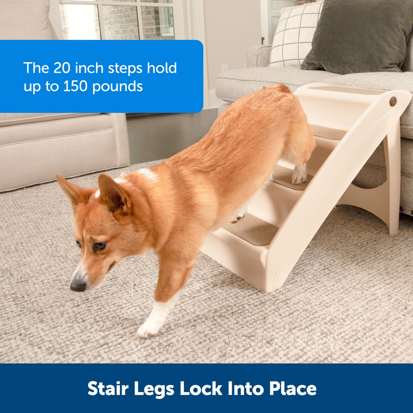 CozyUp™ Folding Pet Steps