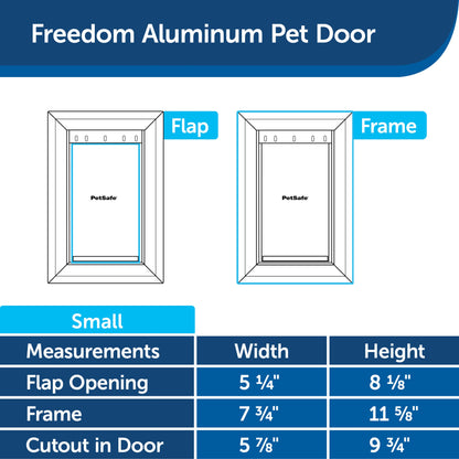 Freedom® Aluminum Pet Door