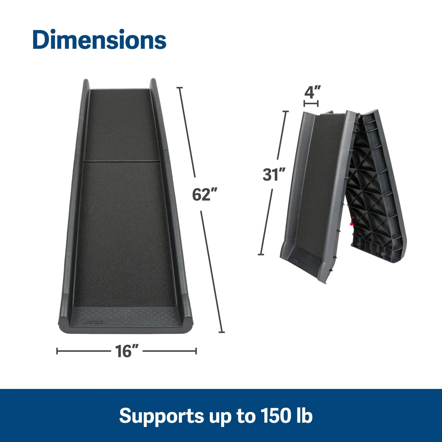 Happy Ride® Folding Dog Ramp
