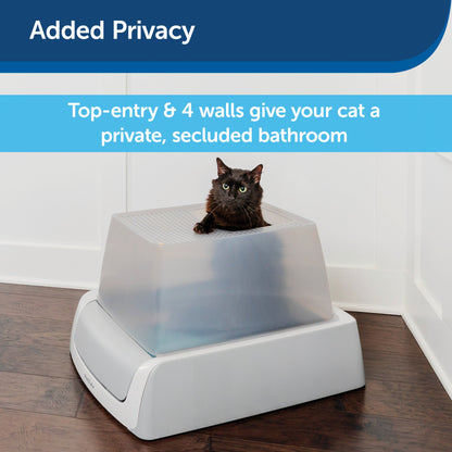 ScoopFree® Litter Box Privacy Cover, Top Entry