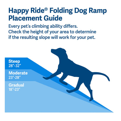 Happy Ride® Folding Dog Ramp