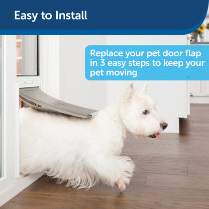 Extreme Weather Sliding Glass Pet Door™ Replacement Flaps
