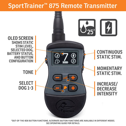 SportTrainer® 875 - Black